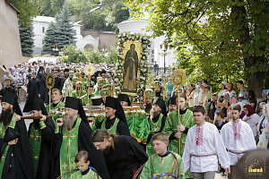 В Святогорской лавре отметили 20-летие со дня прославления прп. Иоанна, Затворника Святогорского