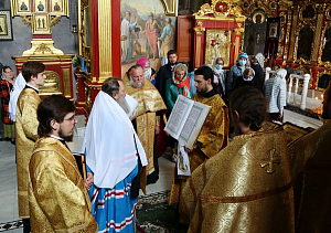 В Киево-Печерской лавре отслужен благодарственный молебен о врачах