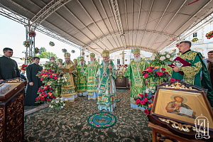 В Киево-Печерской лавре прошли торжества по случаю дня тезоименитства Блаженнейшего митрополита Киевского и всея Украины Онуфрия