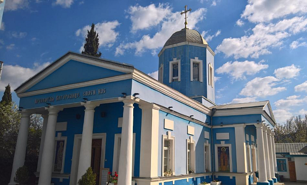 Храм в честь Покрова Пресвятой Богородицы в г. Судак, подворье Стефановского  Кизилташского мужского монастыря