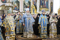 В Корецкой обители состоялось празднование в честь иконы Божией Матери «Споручница грешных»