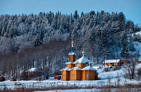 Тихвинский мужской монастырь села Паздеры 