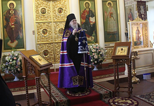 В Кресто-Воздвиженском Иерусалимском монастыре состоялся престольный праздник 