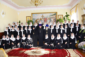 В Регентско-катехизаторском Духовном училище при Корецком монастыре  состоялся актовый день