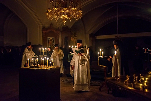 В Валаамском монастыре поминали усопших  в Димитриевскую родительскую субботу