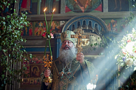 Митрополит Казанский и Татарстанский Кирилл возглавил престольные торжества в Троицком храме Свияжского Иоанно-Предтеченского монастыря