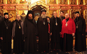 Патриарх Антиохии и всего Востока Игнатий Ефрем II  совершил визит в Новоспасский монастырь