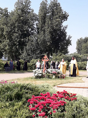 В Аносином монастыре состоялось поминальное богослужение в 78 день рождения епископа Аркадия (Афонина)