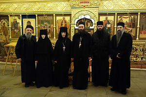 Богородице-Рождественский монастырь посетила  делегация Хиландарской обители со Святой Горы Афон