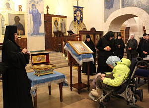 В Марфо-Мариинскую обитель доставлен ковчег с мощами св. равноап. вел. кн. Владимира