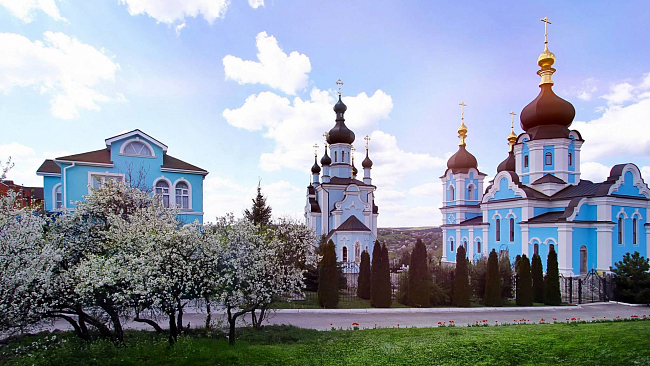 Скит в честь иконы Божией Матери «Всех скорбящих Радость» Свято-Успенской Святогорской Лавры Донецкой епархии 