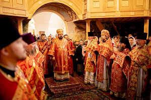 Память преподобного Пахомия Нерехтского отметили в Троице-Сыпановом Пахомиево-Нерехтском женском монастыре