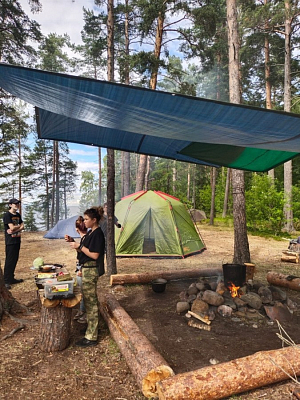 Стартовал проект молодежного паломнического палаточного лагеря при Коневском Рождество-Богородичном монастыре