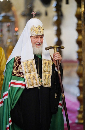 «Да укрепит Господь братьев, живущих ныне в разных государствах – России, Украине и Беларуси, – в единомыслии и осознании особой ответственности за нашу общую судьбу»