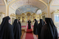 Братия Коневского монастыря поздравила священноархимандрита обители епископа Выборгского Игнатия с 25-летием иноческого пострига 