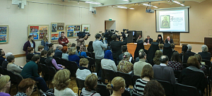 В Историческом музее прошла конференция «Утерянные и сохраненные святыни Высоко-Петровского монастыря» 