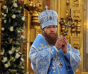 Епископ Савва отслужил Литургию в Николо-Перервинском монастыре