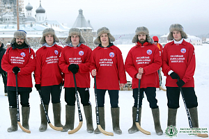 Послушник Высоко-Петровского монастыря принял участие  в спортивных соревнованиях на Соловках