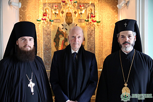 Болгарский царь Симеон II посетил Высоко-Петровский монастырь