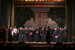 Подворье Новоспасского монастыря с. Сумарокова  провело в Москве масленичные гуляния