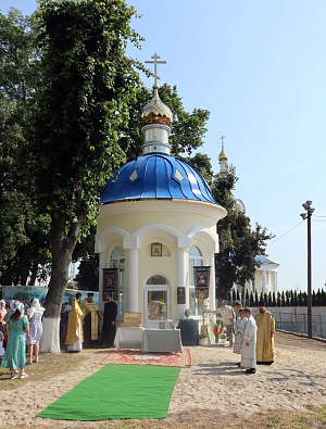 В память об одном из древнейших монастырей Беларуси освящена часовня