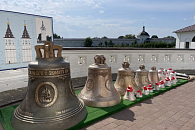 В Свенский монастырь Брянской епархии доставлены новые колокола для восстанавливающейся колокольни