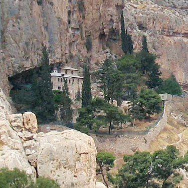 Фаранский  скит на месте Лавры преподобного Харитона