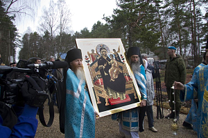В скит во имя Божией Матери «Всецарица» подворья Данилова монастыря в Рузском районе доставлена одноименная икона Пресвятой Богородицы