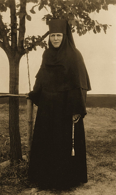 Монахиня Николая (Засыпкина) – насельница Красногорского женского монастыря. 1950-е гг.