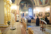 Председатель Синодального отдела по монастырям и монашеству передал Патриаршее поздравление игумении Феофании (Мискиной) с 30-летием назначения на должность настоятельницы Покровского ставропигиального монастыря