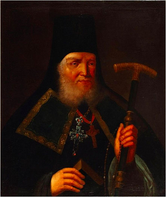 Архимандрит Поликарп. Неизвестный художник. Конец XIX в.