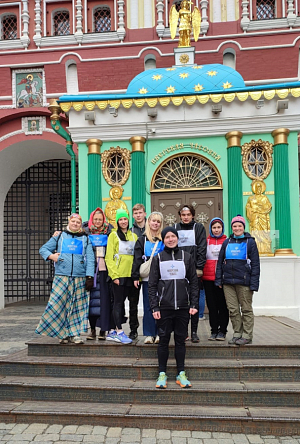 Состоялся забег в память о принесении в Николо-Перервинский монастырь Москвы Иверского образа Божией Матери