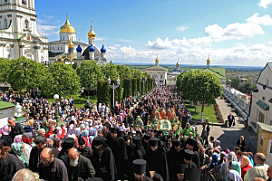 В Почаевской лавре молитвенно почтили память прп. Амфилохия Почаевского