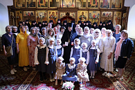 Настоятельнице Николо-Сольбинского монастыря вручен нагрудный знак «За заслуги в развитии культуры города Ярославля»