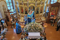 В праздник Успения Пресвятой Богородицы в Аносином монастыре отметили престольный праздник