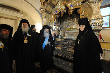 Визит Блаженнейшего Патриарха Иерусалимского Феофила III, июль 2013 года