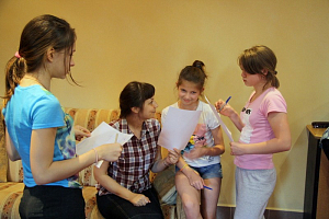 Участники Патриаршего центра духовного развития детей и молодежи Данилова монастыря посетили пансион семейного типа г. Одинцова