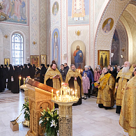 Престольный праздник в честь святителя Николая Чудотворца состоялся в Покровском Хотькове монастыре