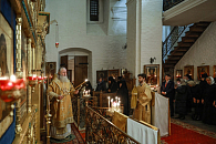 Председатель Синодального отдела по монастырям и монашеству совершил Божественную литургию в Богородице-Рождественском монастыре