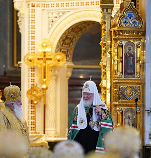 Слово Святейшего Патриарха Кирилла в 17-ю годовщину интронизации после Литургии в Храме Христа Спасителя