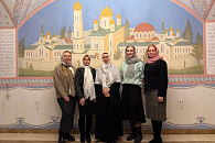 Настоятельница Новодевичьего монастыря Санкт-Петербурга приняла участие во встрече с региональным отделением Международной организации «Союз офицерских жен»