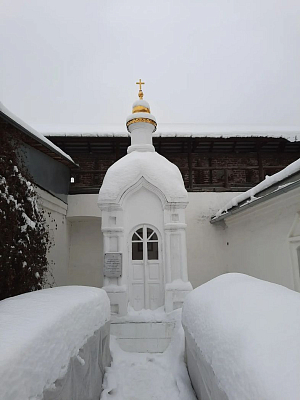 Часовня в Новоспасском монастыре над местом погребения старицы Досифеи