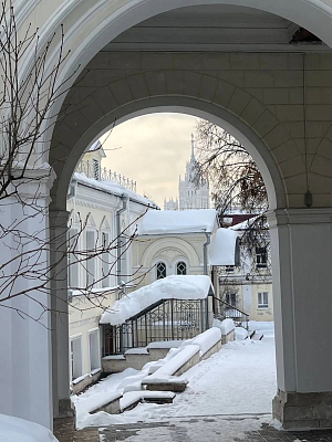 Внутренний двор монастыря