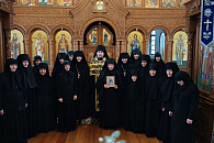 В Вышенском женском монастыре Скопинской епархии состоялись иноческий и монашеский постриги