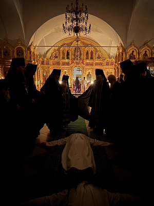 В Соловецком монастыре совершены иноческий и монашеский постриги