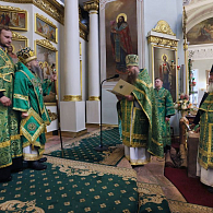 В день памяти святителя Алексия Московского в обители князя Даниила совершили торжественные богослужения и поздравили с тезоименитством епископа Солнечногорского Алексия