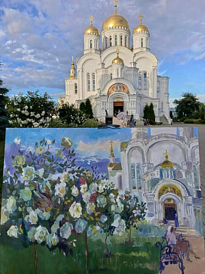 В Серафимо-Дивеевском монастыре открылся пленэр международного проекта «Русская Атлантида»