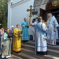 В Марковом монастыре Витебска молитвенно почтили главную монастырскую святыню – Казанскую (Витебскую) икону Богоматери