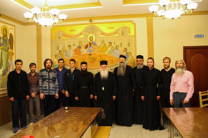 Монастырь Иконы Божией Матери «Всех скорбящих Радость» Ставропольской епархии посетил настоятель обители Ксенофонт Святой Горы Афон