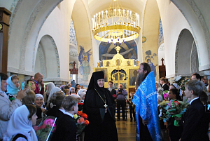 В Марфо-Мариинской обители состоялся молебен для учащихся Елизаветинской гимназии